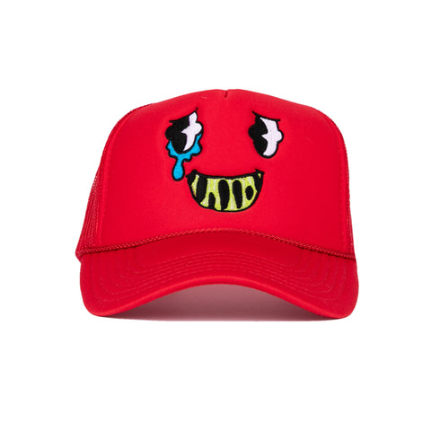 EMOTIONAL HEARTS HAT (RED)