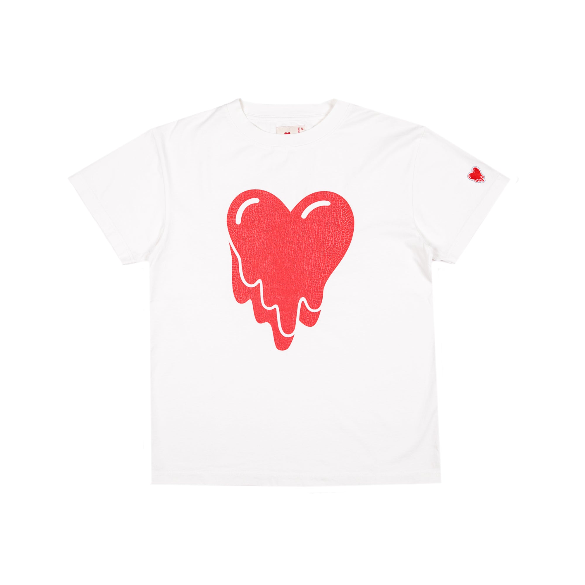 Heart logo tee - White